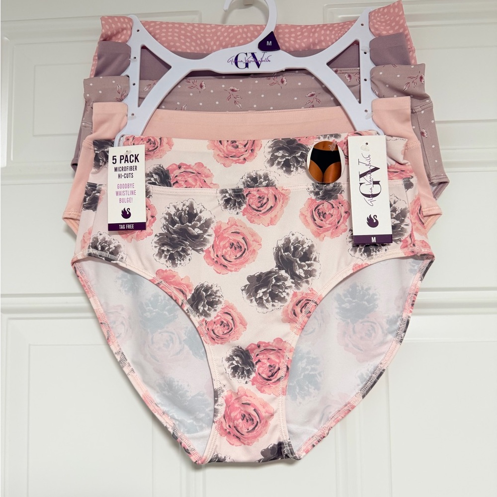 Gloria Vanderbilt - Floral Print Underwear 5 Pack